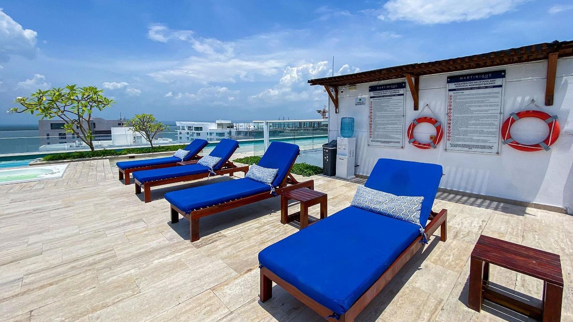 1 Cielo Mar. Jacuzzi Privado Apartamento Cartagena